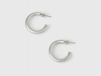 Серьги-кольца, Серебряный