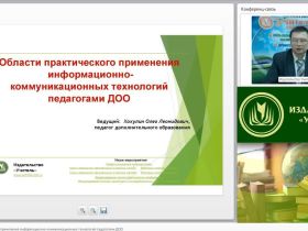 Области практического применения информационно-коммуникационных технологий педагогами ДОО