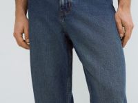 Свободные джинсы Bow, Синий