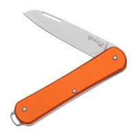 Складной нож Fox Vulpis Large, сталь N690, рукоять алюминий, оранжевый