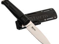 Тактический нож Kizlyar Supreme Sturm SW, сталь AUS-8, рукоять Kraton