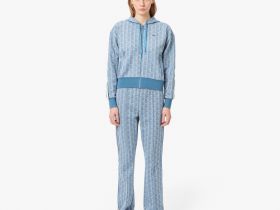 Женская жаккардовая толстовка Lacoste