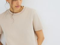 Базовая футболка, Бежевый