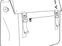 Боковая багажная сумка Vaude Augsburg III M (черный)