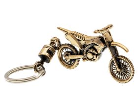 Брелок Мотокросс, бронза