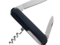 Нож перочинный Stinger 90 мм, 4 функции, черный, в блистере