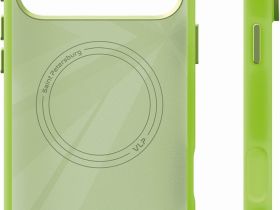 Клип-кейс VLP Aster Proс MagSafe для Apple iPhone 17 Pro Max Салатовый