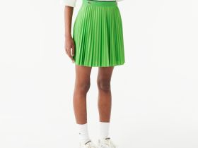 Женская плиссированная юбка с эластичным поясом