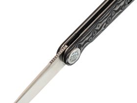 Складной нож Dr.Tech W3897MG, сталь D2, рукоять микарта, Pattern gray