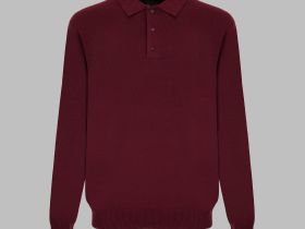 Джемпер-поло с шерстью