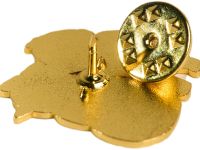 Значок «Кот Пуш на лошадке»