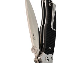 Складной нож Prime D2 Satin, Carbon, Kizlyar Supreme