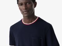 Мужская футболка для дома Lacoste из хлопка