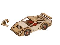 ?Сборная модель из фанеры REZARK "3D Пазл. Спорткар"