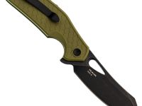 Раскладной нож Mr.Blade Wyvern blackwash сталь AUS-8, рукоять Olive FRN