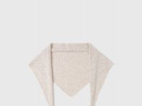 Вязаная косынка, Бежевый