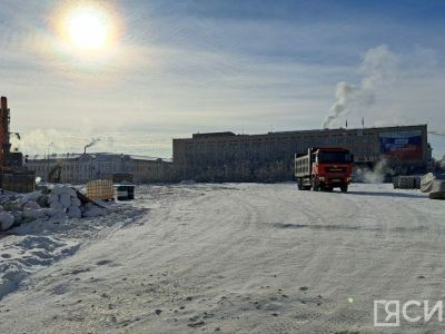 В марте на площади Ленина в Якутске начнется обустройство котлована под фонтан