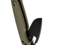 Складной нож Kizer Dogfish, сталь NitroV, рукоять G10, оливковый