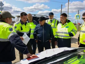 Дорога в Кангалассы ремонтируется с опережением графика