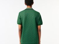 Мужское поло Lacoste Classic Fit с монограммой