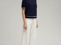 Легкий джемпер с короткими рукавами