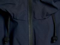 Утеплённая парка с накладными карманами, Синий