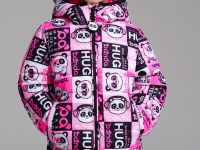 Куртка текстильная с полиуретановым покрытием для девочек