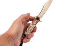 Складной нож Reptilian Билли Бонс-02, сталь VG-10, рукоять G10