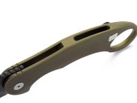 Складной нож LionSteel L.E.One, сталь Magnacut, рукоять алюминий, зеленый/черный