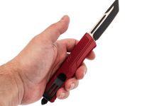 Автоматический нож Мамба-2, сталь 420, красный