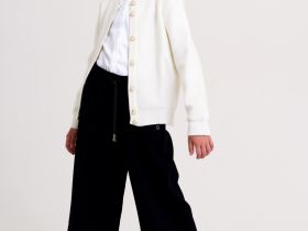 Брюки текстильные для девочек