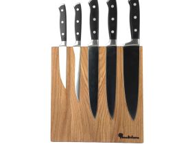 Подставка для ножей магнитная Woodinhome KS002LSON, дуб