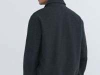 Куртка из пальтовой ткани, Серый