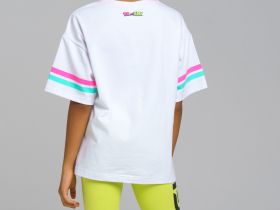 Фуфайка трикотажная для девочек (футболка)