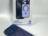 Чехол-накладка Keephone Mago Pro Magsafe для Apple iPhone 17 Pro Max пластиковый матовый (темно-синий)