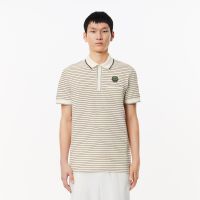 Мужское поло Lacoste в полоску