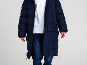 Пальто текстильное с полиуретановым покрытием для мальчиков