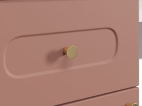 Письменный стол Велди 120x60 Розовый