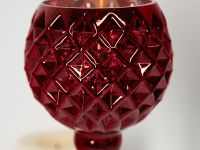 Подсвечник Villaseta, красный 35 см