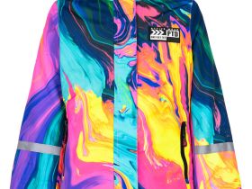 Зимняя куртка из мембранной ткани для девочки