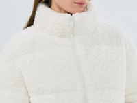 Утеплённая куртка из искусственного меха, Бежевый