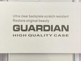 Чехол-накладка K-Doo Guardian Case для iPhone 13 Pro силиконовый (прозрачно-голубой)