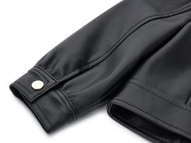 Куртка, экокожа для маленькой девочки