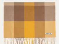 Палантин в клетку