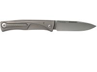 Складной нож LionSteel Thrill, сталь M390, рукоять Grey titanium