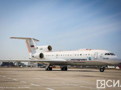 В ликвидации лесного пожара в Олекминском районе используется самолет-зондировщик