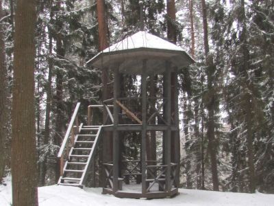 Беседка А.Н.Островского (двухъярусная)