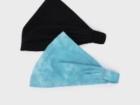 Бандана трикотажная для девочек, 2 шт в комплекте