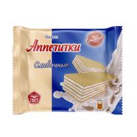 Вафли Аппетитки сливочные, Сормовская кондитерская фабрика, 225 гр.