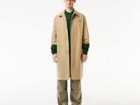 Мужское поло Lacoste L.12.21 классического кроя с длинным рукавом